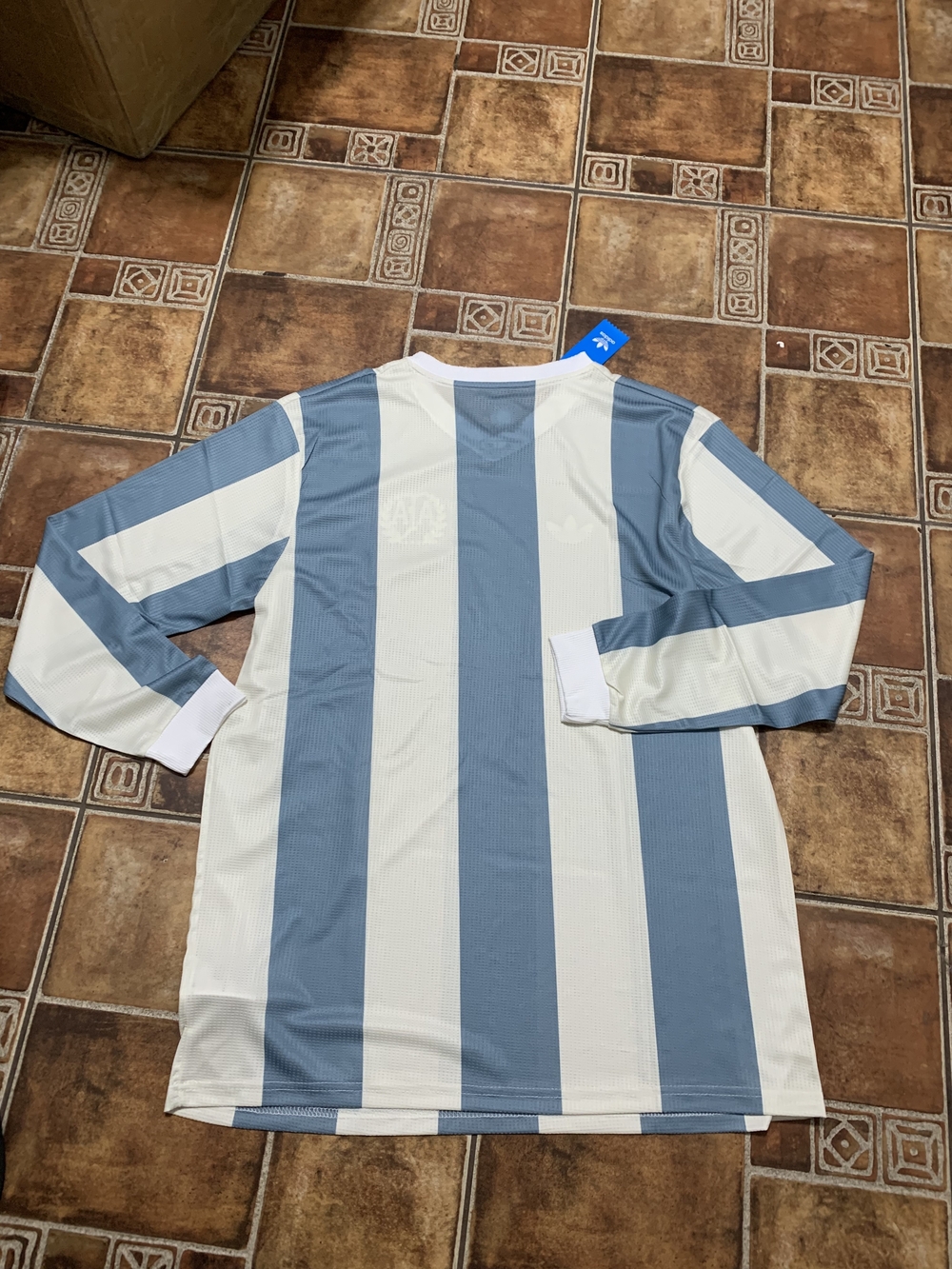 adidas Originals Argentina Long Sleeve Anniversary Jersey Size M - Picture 4 of 5
